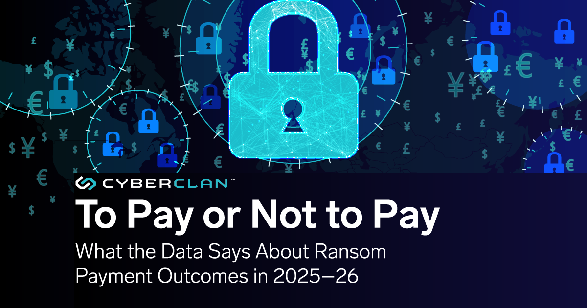 Cybersecurity Awareness Month - To Pay or Not to Pay: What the Data Says About Ransom Payment Outcomes in 2025–26