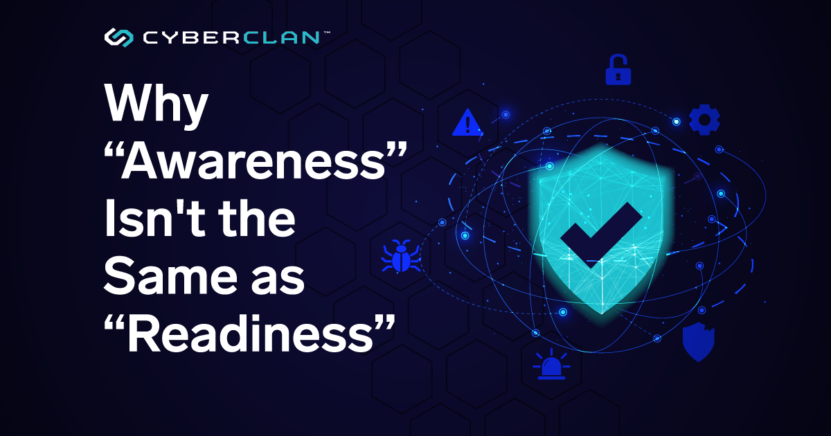 Why "Awareness" isn't the same as "Readiness"