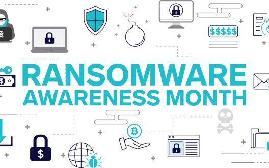 Ransomware Awareness Month blog header image